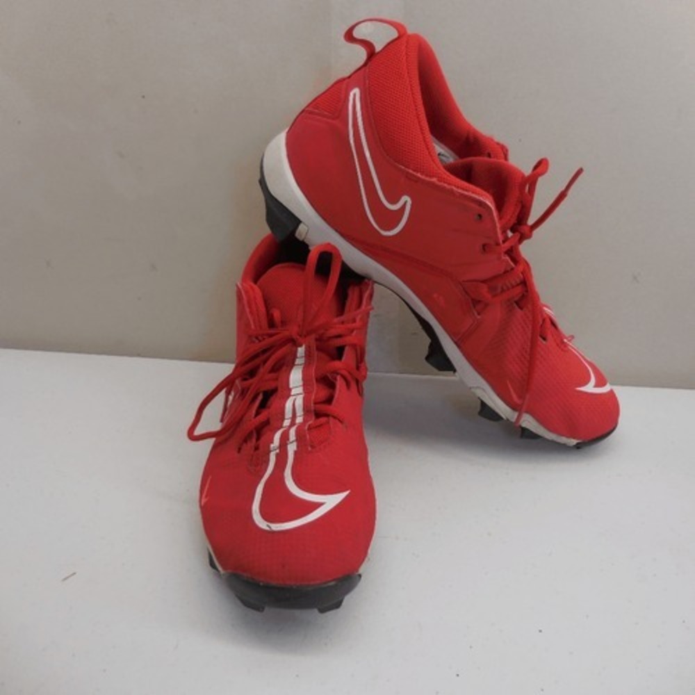 Nike Alpha Menace 3 Shark Football Cleats Mens University Red CV0582-616 Size 12